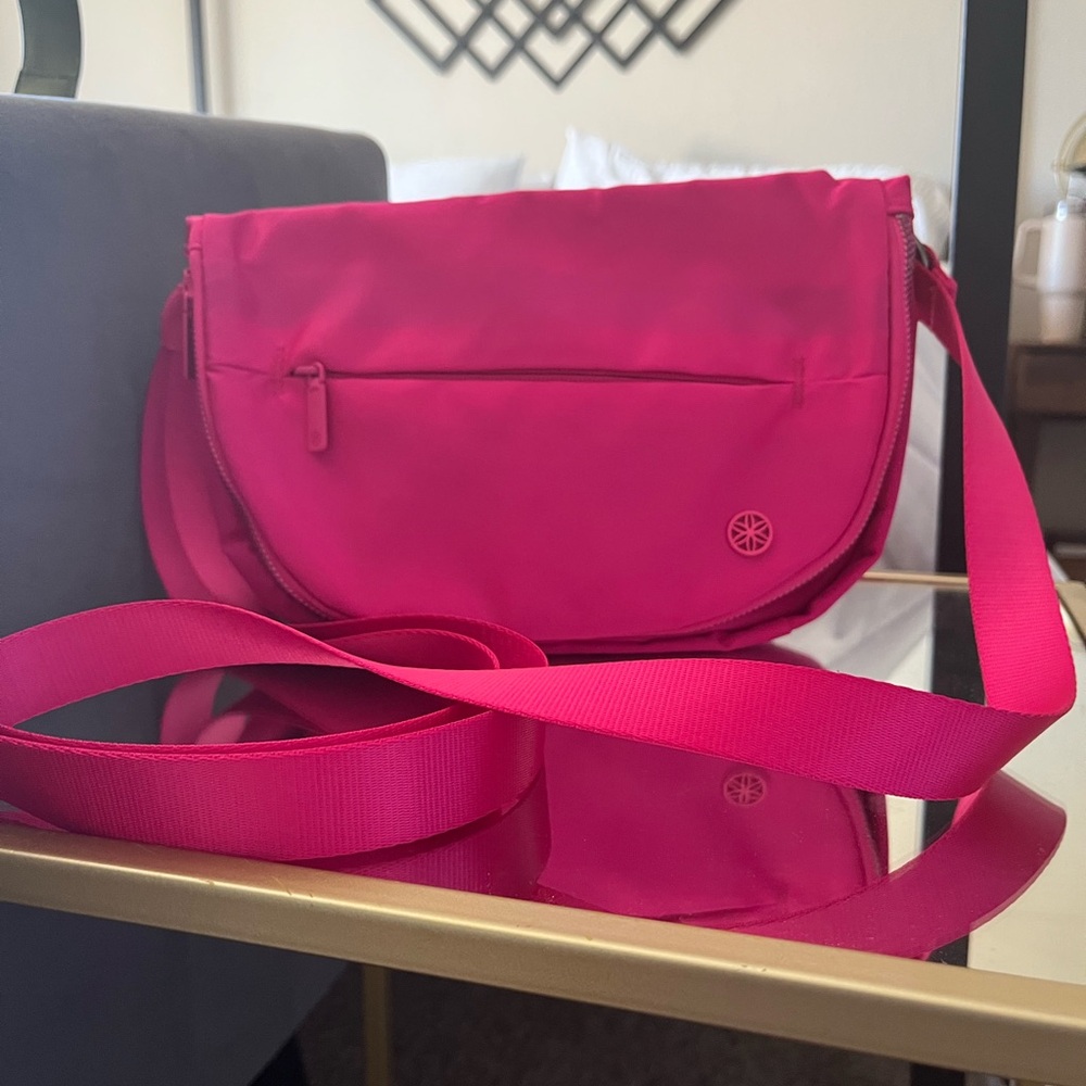 GAIAM Pink Crossbody Bag